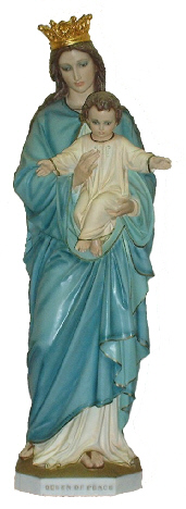 Queen of Peace statue